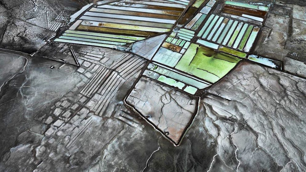 Le delta de la rivière Colorado, photographié par Edward Burtynsky.