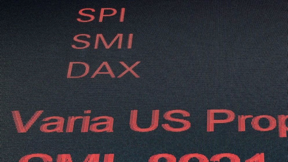 Apertura in rosso per la Borsa svizzera.
