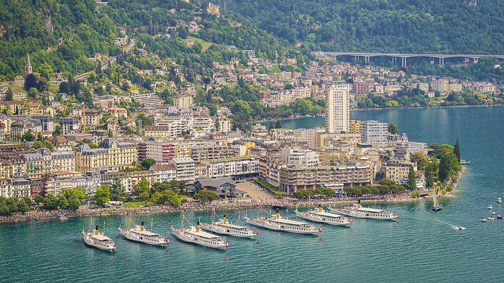 En terme de nuitées hôtelières cet été, les villes vaudoises comme Lausanne et Montreux se rapprochent de leur niveau d'avant-crise (image d'illustration)
