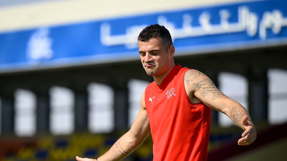 Granit Xhaka sembra intenzionato a provare la strada della moda.