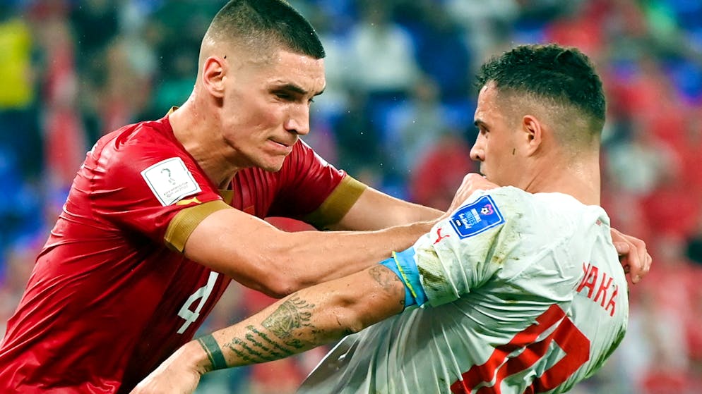 La Serbie est dans le viseur de la FIFA, Granit Xhaka y échappe.