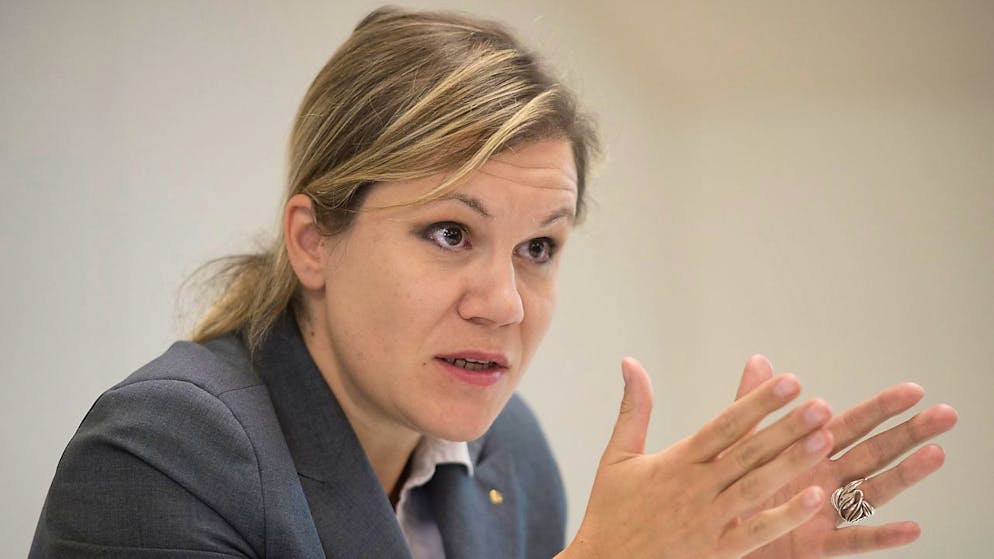 Die Bieler Finanzdirektorin Silvia Steidle tritt zurück. (Archiv)