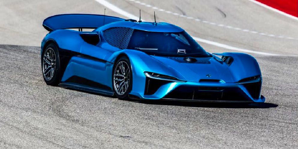 Der Nio EP9 ist in 2.7 Sekunden von 0-100 km/h und das Aushängeschild vom asiatischen Hersteller.