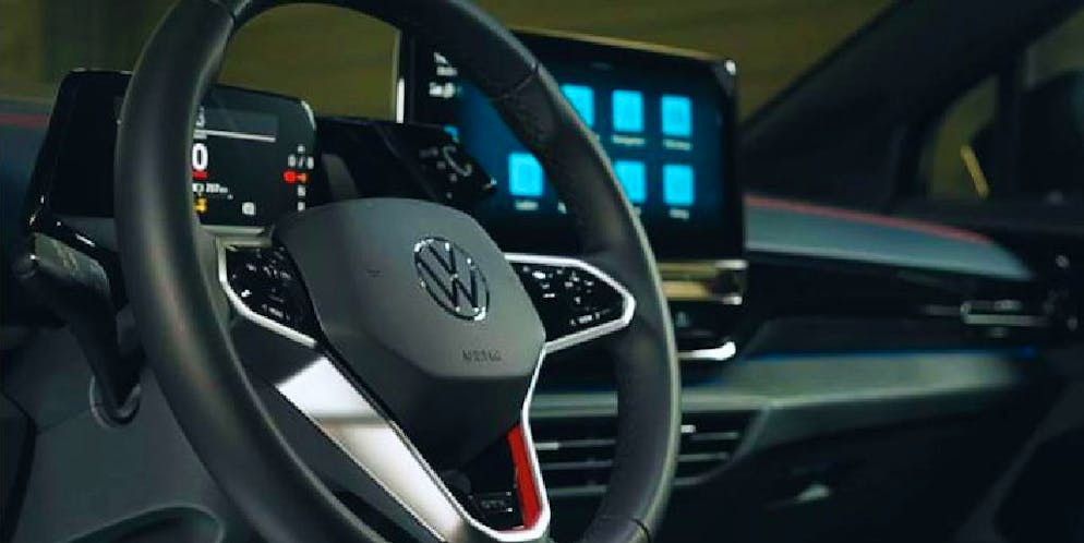 Zu viel Plastik im Volkswagen.
