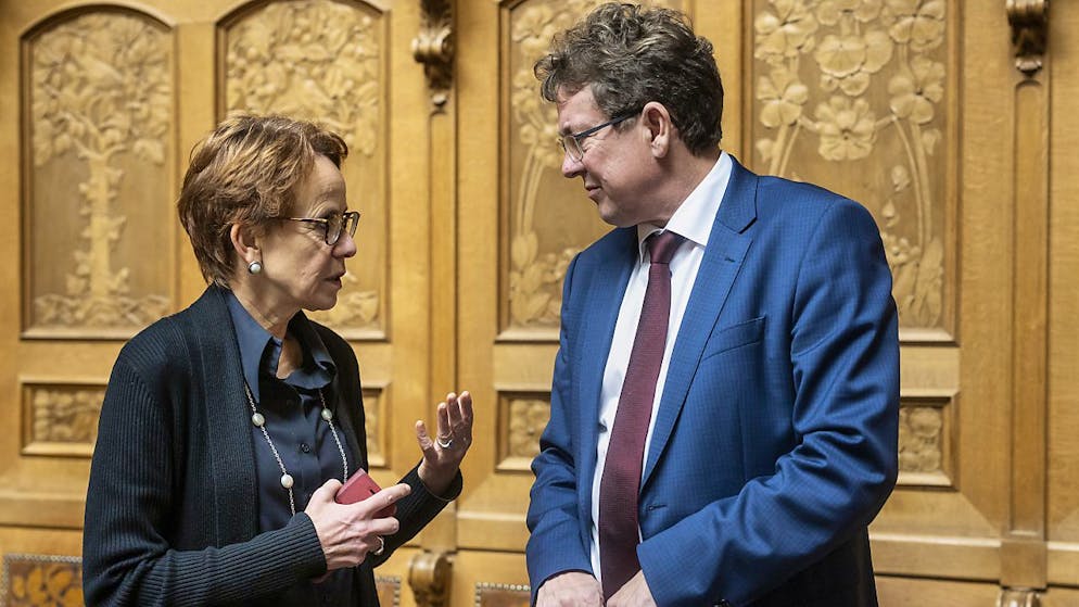 Eva Herzog et Albert Rösti pourraient bien entrer au Conseil fédéral (archives).