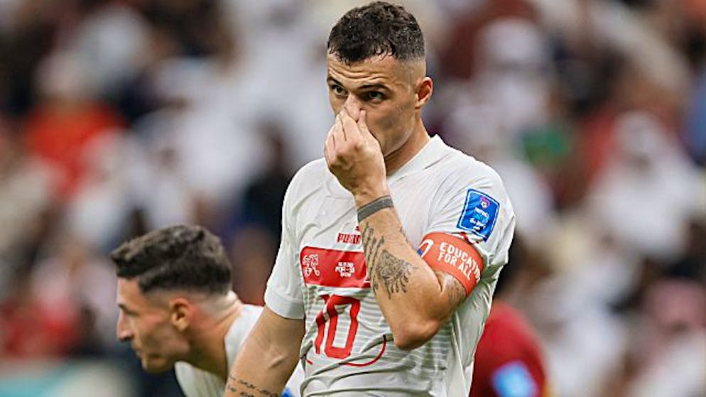 Granit Xhaka stinkt es gewaltig.