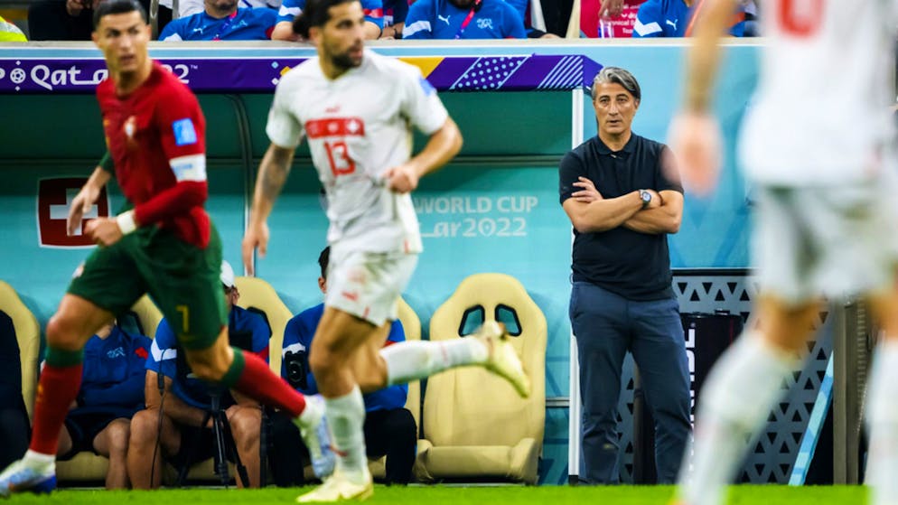 Nati-Trainer Murat Yakin gerät nach dem WM-Aus der Schweiz in die Kritik.
