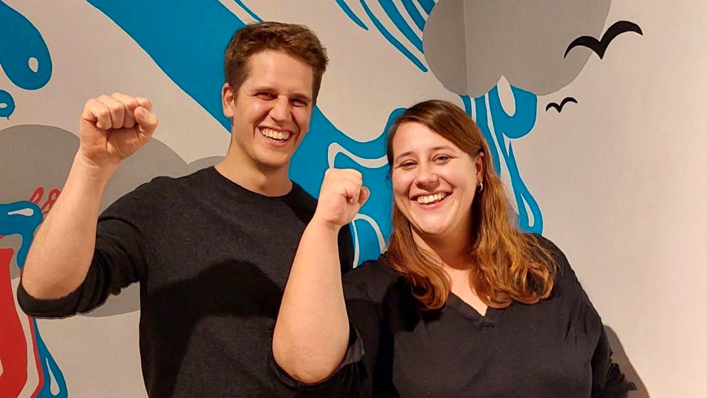 Führen neu im Co-Präsidium die Partei BastA!: Nicola Goepfert und Sina Deiss.