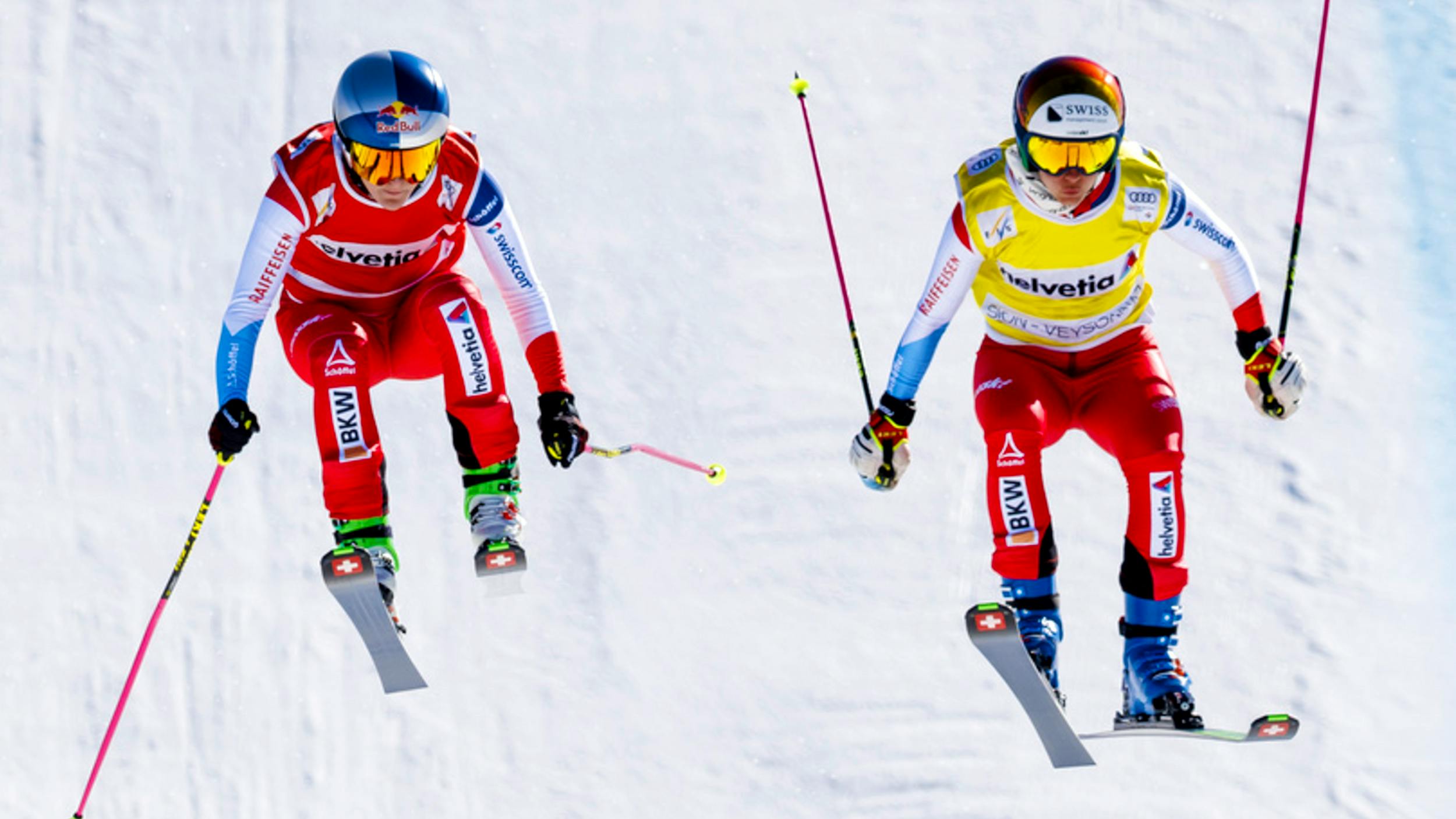 Skicross. Double Podium Pour La Suisse En Ouverture à Val Thorens.