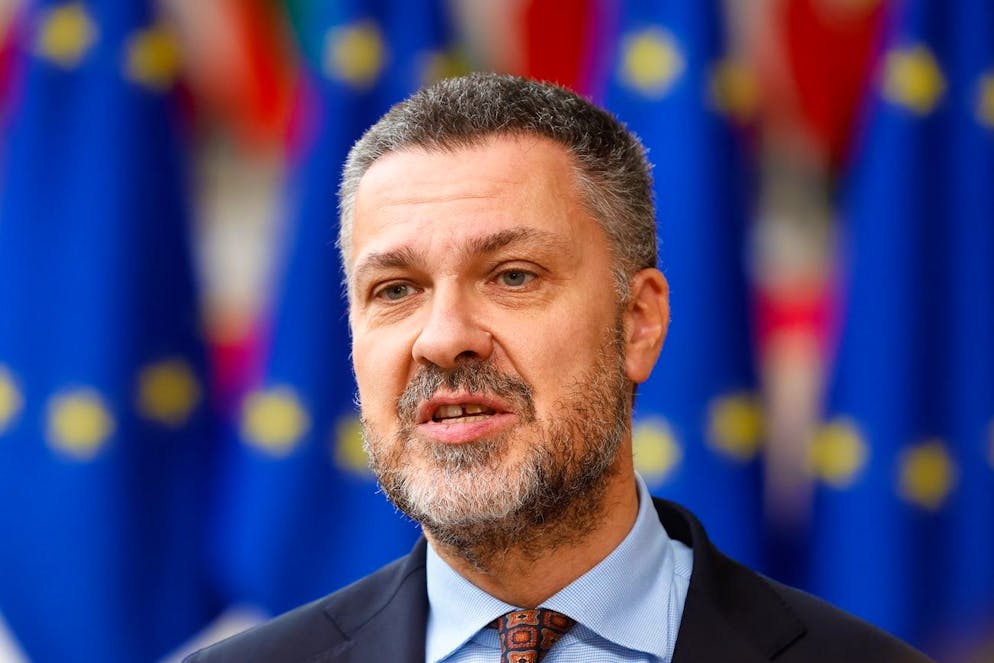 Luca Visentini, uno degli italiani fermati.