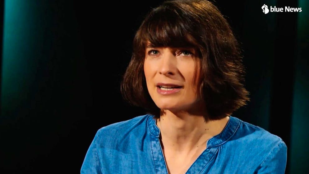 Kaltërina Latifi bei «Schawinski». «Ich habe meine Eltern angeschaut und mich fremd gefühlt»