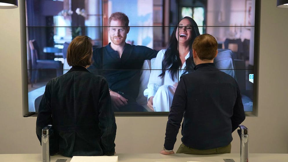 Die Netflix-Doku zu Harry und Meghan ist in Grossbritannien in aller Munde.