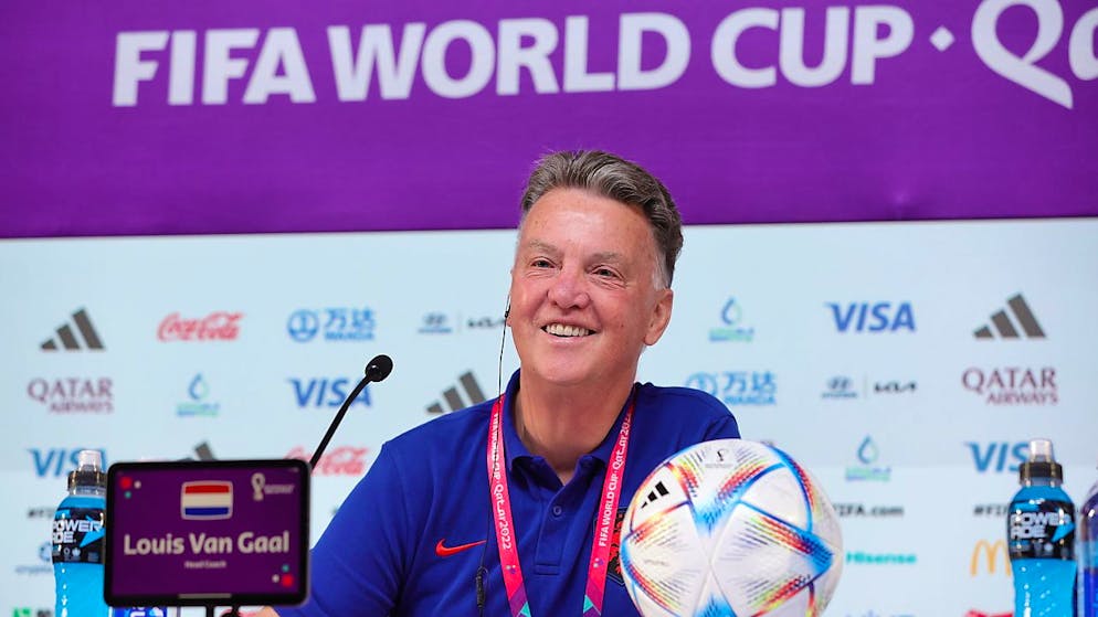 Louis van Gaal zette Oranje weer op de rails