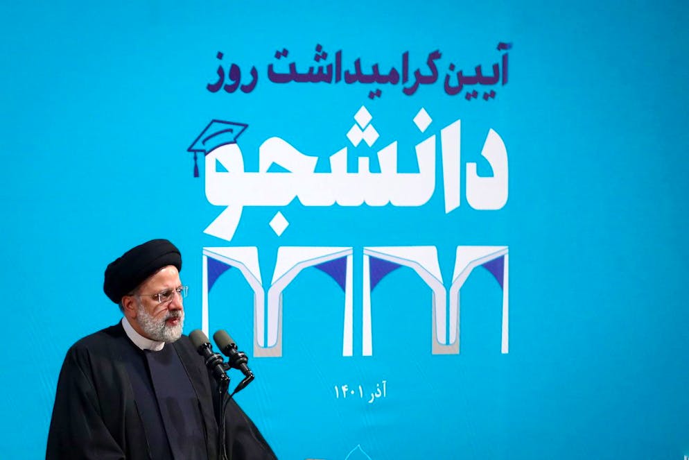 Der iranische Präsident Ebrahim Raisi bezeichnet die Hinrichtungen als legitime Antwort auf die Ausschreitungen im Land.