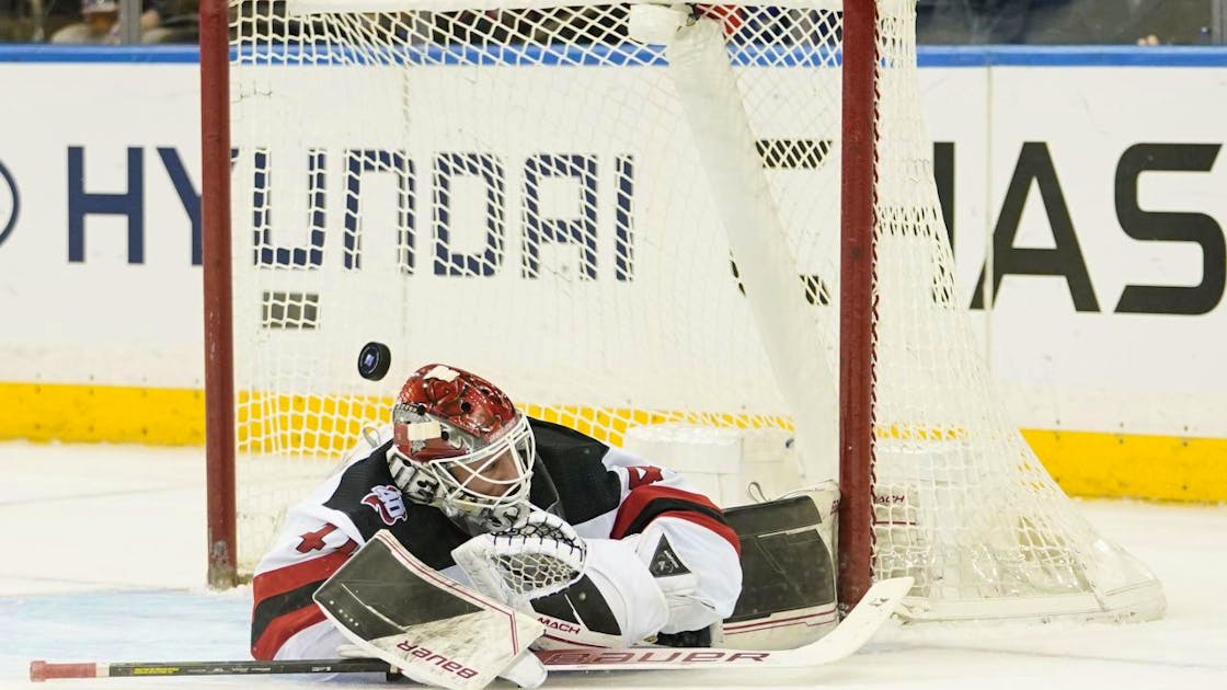 NHL.  The series away from New Jersey rips despite Hischier’s goal in New York.