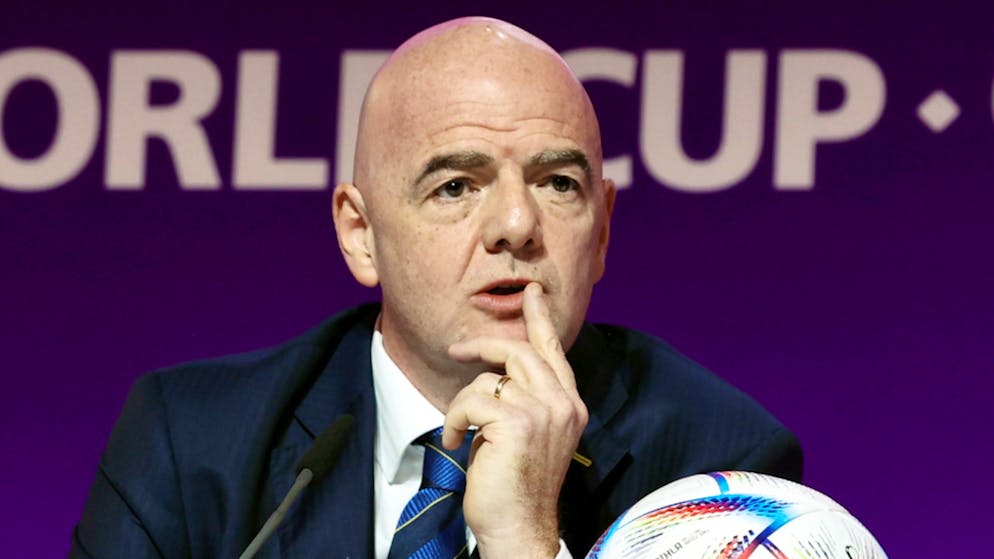 FIFA-Boss Gianni Infantino muss einmal mehr viel Kritik einstecken.