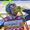 Aleksander Kilde freut sich über seinen 17. Weltcupsieg, den vierten in dieser Saison