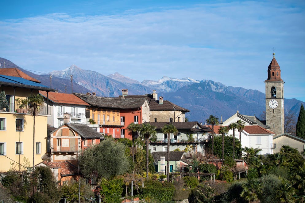 Una veduta di Ronco Sopra Ascona (immagine illustrativa/foto d'archivio).
