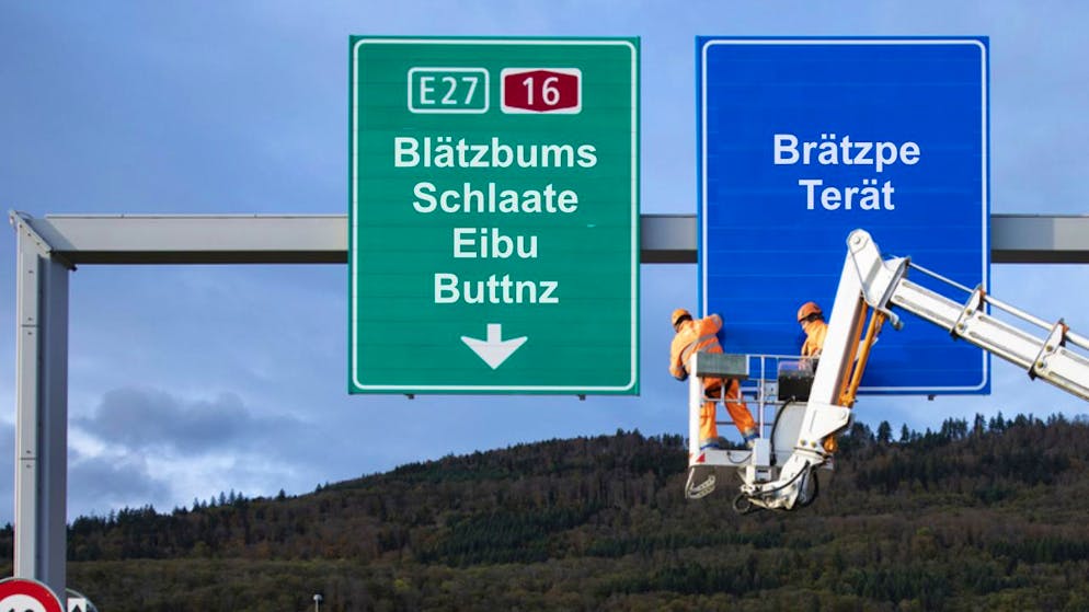 Grosses Ortsnamen-Quiz. Wo geht's hier nach Tafaa? Über Hofdere und Huttu, ist doch klar