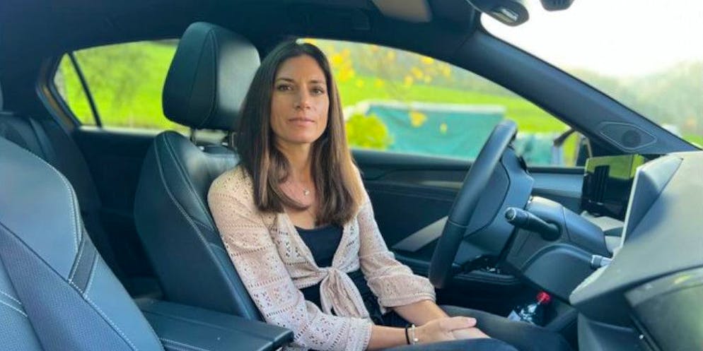 Innen gefall Cyndie der Opel Astra