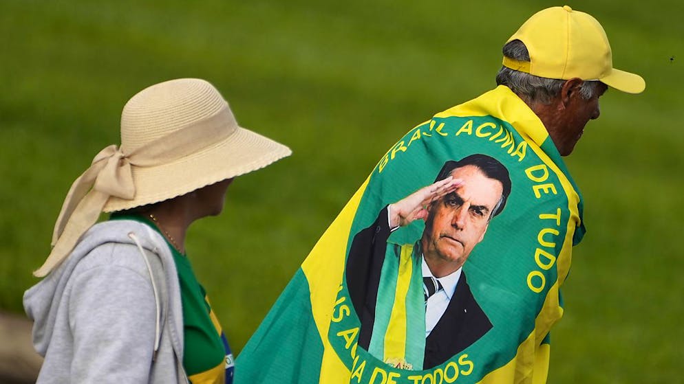 Camps mit Leugnern des Wahlergebnisses, die vor brasilianischen Armeestützpunkten kampieren, sind zu "Brutstätten des Terrorismus" geworden, sagte Brasiliens neuer Justizminister Flavio Dino am Sonntag. (Archivbild)