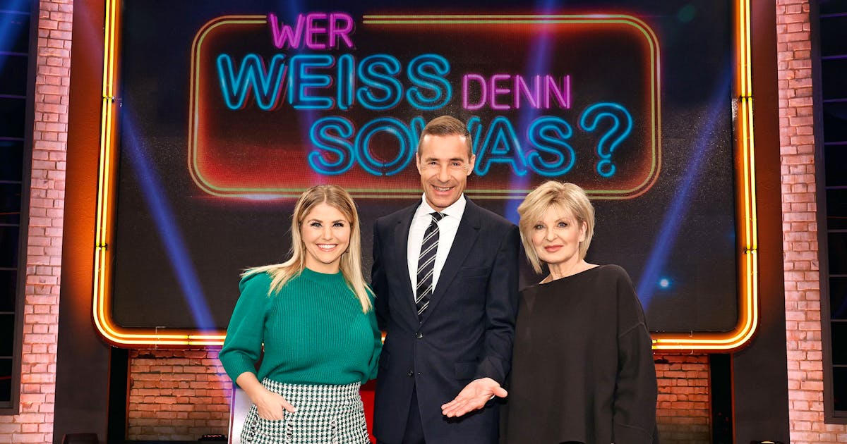 “Who knows that?”  Beatrice Egli faces the ‘horror’ of quiz show.