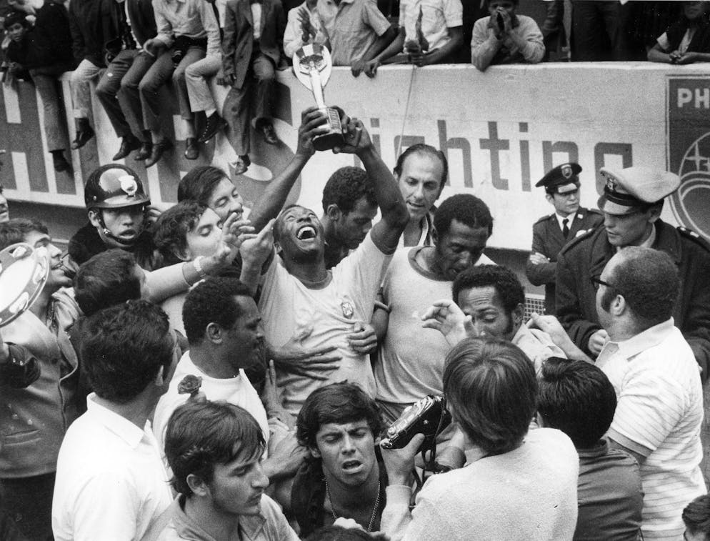 Le troisième sacre mondial du Brésil est le le chef-d'oeuvre de Pelé.