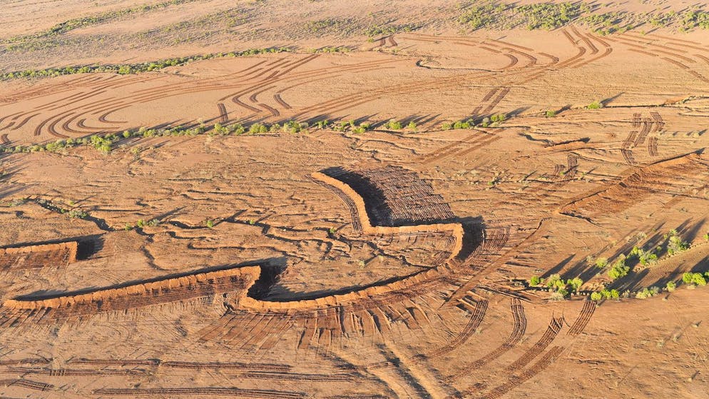 In Australiens Outback begegnet man teils tagelang niemandem.