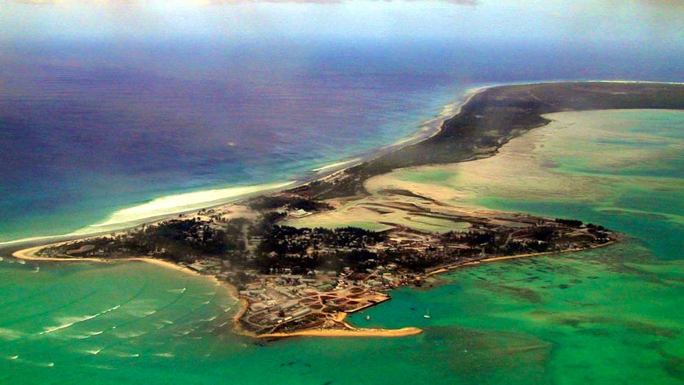 L'isola di Natale, nello stato di Kiribati, nell'oceano Pacifico è la prima ad entrare nel 2023.