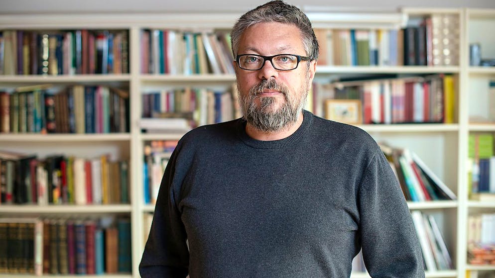 L'écrivain, qui vit en Suisse depuis 1994, a écrit de nombreux romans et essais politiques pour lesquels il a reçu plusieurs prix littéraires russes et suisses (archives).