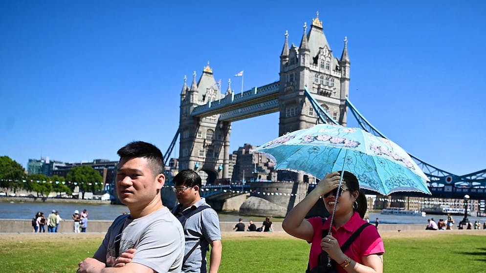 Le record de chaleur enregistré au Royaume-Uni en 2022 est attribué au réchauffement climatique induit par les activités humaines (archives).