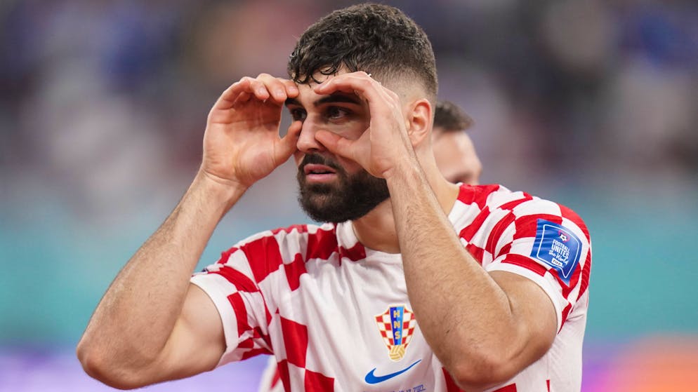 Josko Gvardiol gibt auch im Nationaldress der Kroaten immer wieder eine gute Figur ab.
