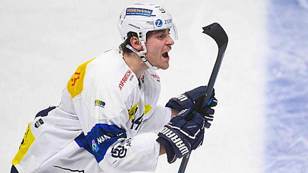 Das gabs lange nicht mehr: Blau-weisser Ambri-Jubel in der Resega in Lugano.