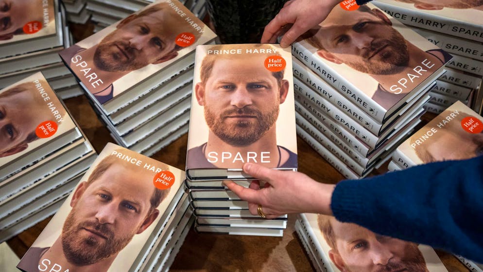 Am ersten Verkaufstag wurden 40.000 Exemplare von Prinz Harrys Memoiren in Deutschland verkauft.