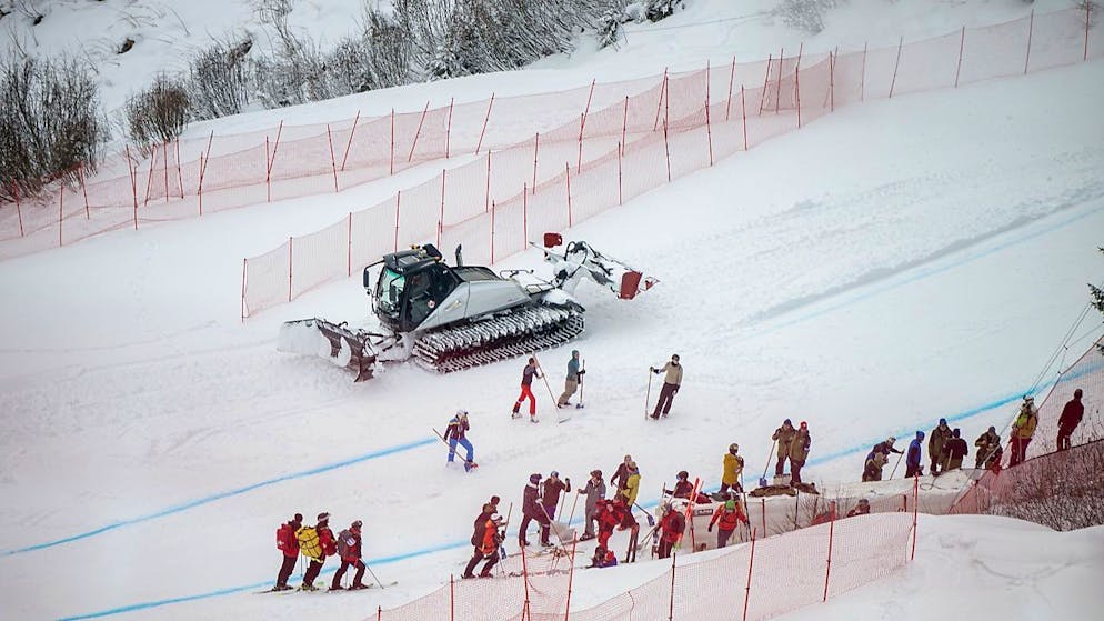 Das Wetter spielte bisher auch in St. Anton nicht mit