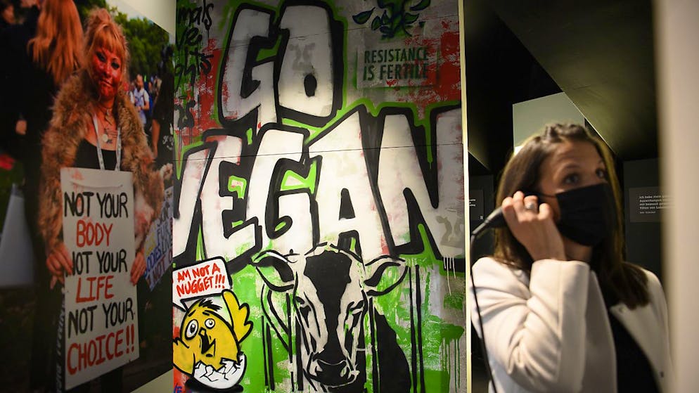 Le véganisme avait fait l'objet d'une exposition temporaire à l'Alimentarium de la fondation Nestlé a Vevey au printemps 2021.