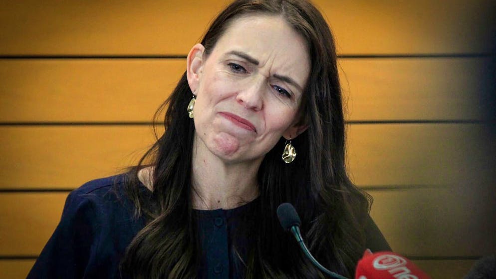 «Ich weiss, dass ich nicht mehr genug im Tank habe»: Die neuseeländische Premierministerin Jacinda Ardern gibt ihren Rücktritt bekannt.
