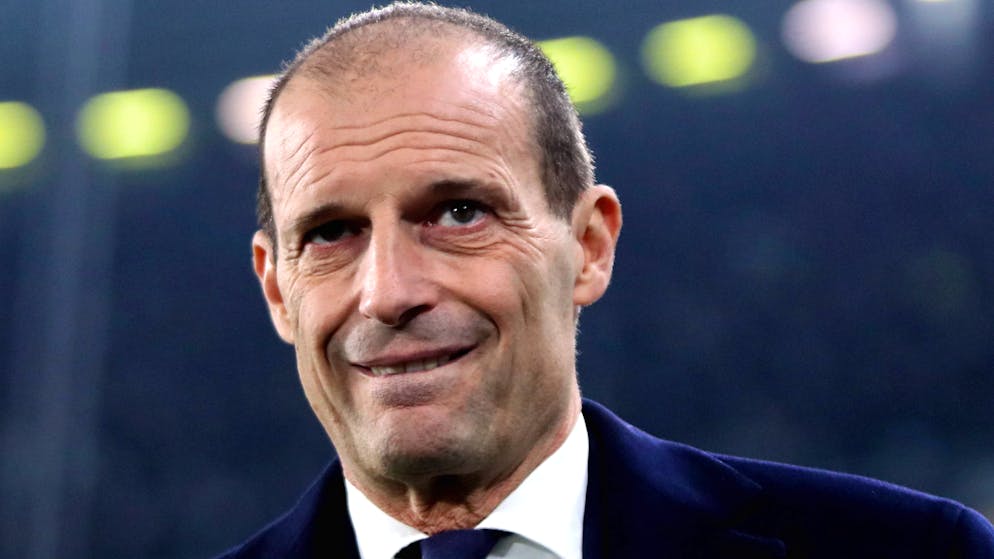 Juve-Trainer Massimiliano Allegri darf mit seiner Mannschaft in der kommenden Saison nicht europäisch spielen.
