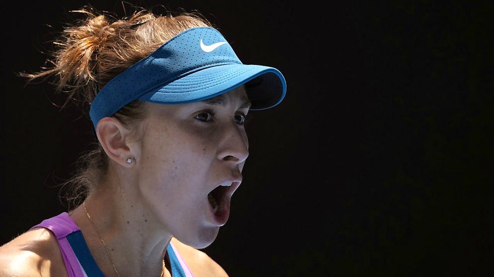 Belinda Bencic reached the 1/8 finals - Gallery.  So far, the emotions in Melbourne's courts have been (almost) all positive