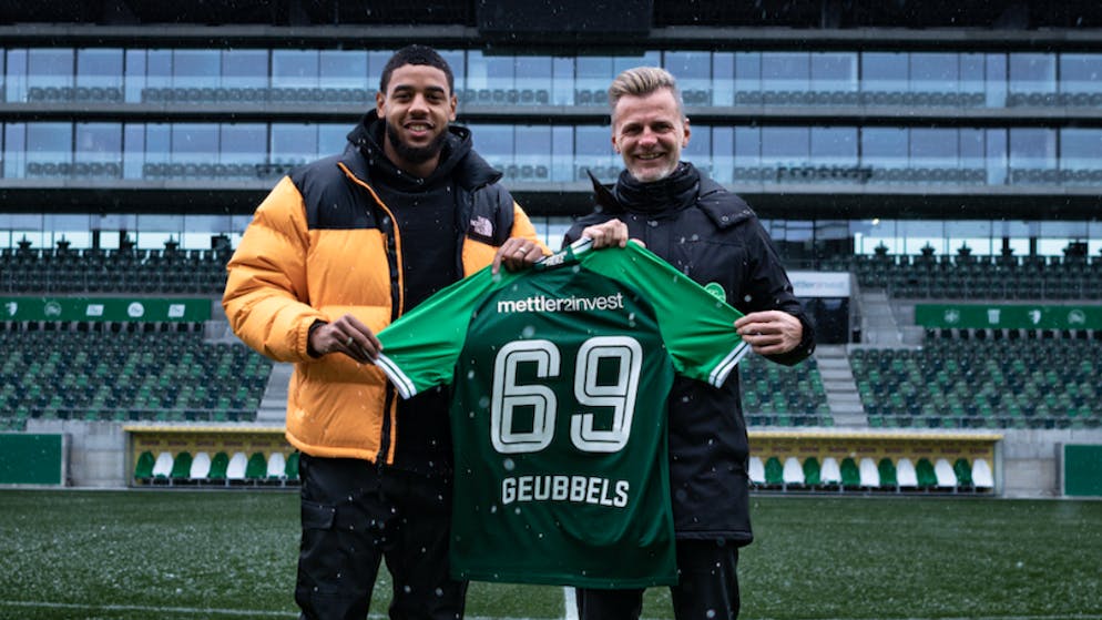 St. Gallen bekommt mit Willem Geubbels eine weitere Option für den Sturm