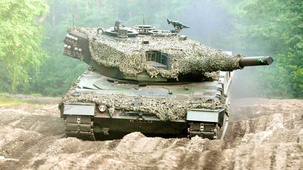 Deutschland gibt grünes Licht für den Kampfpanzer des Typs Leopard 2.