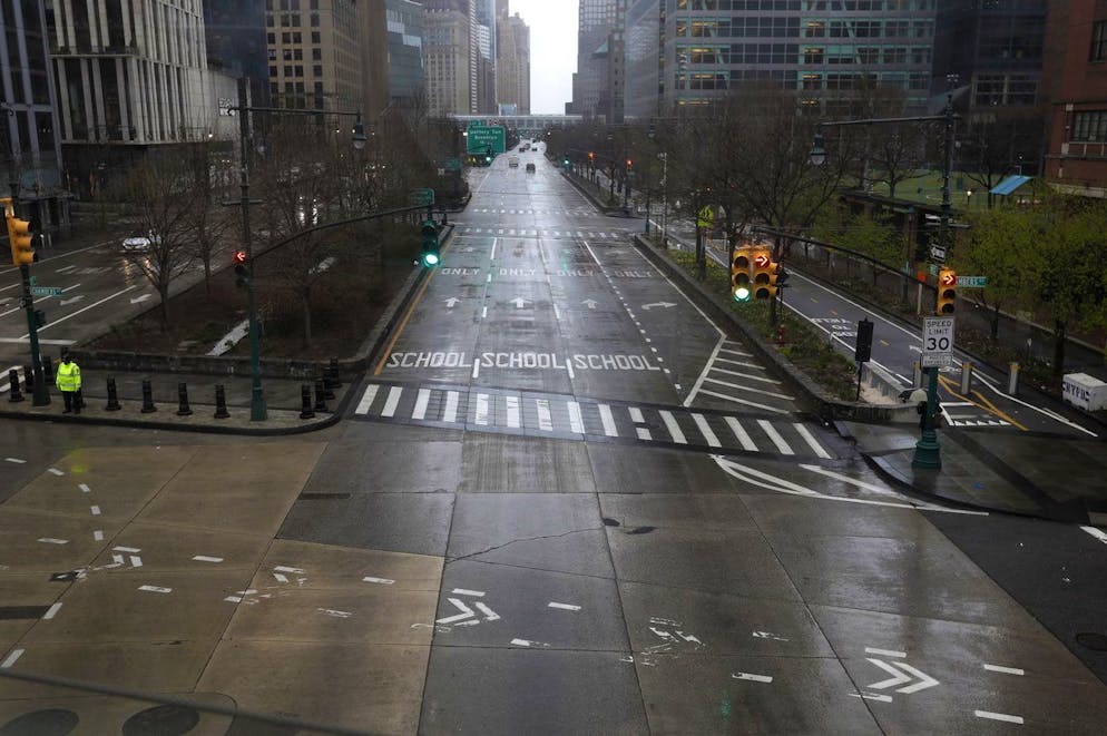 New York's West Side Expressway died in March 2020 due to closures.