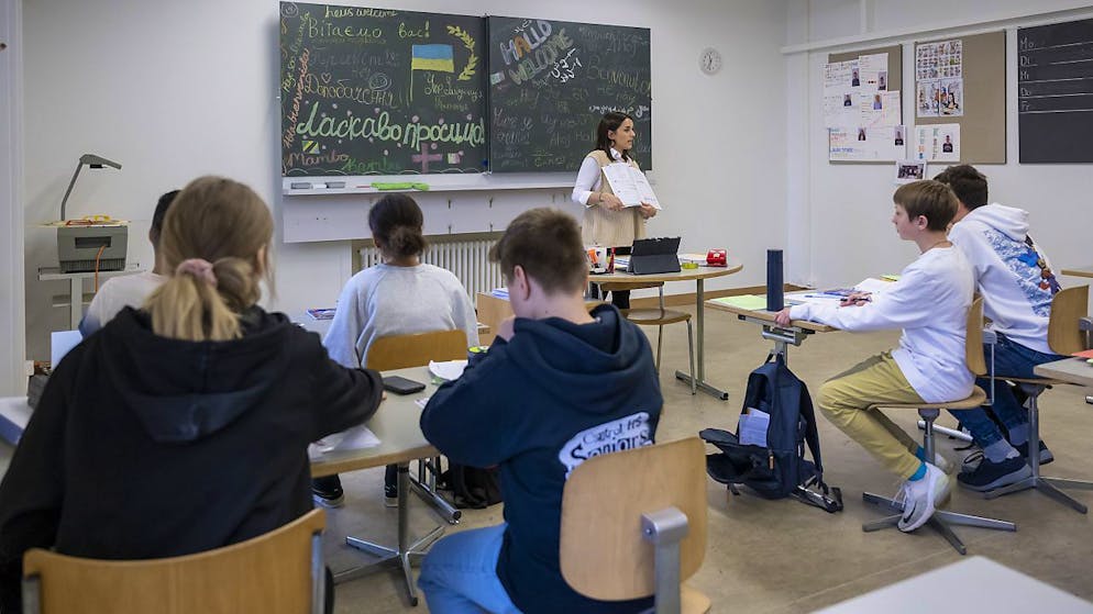 Integrationsklasse im Kanton Basel-Stadt.