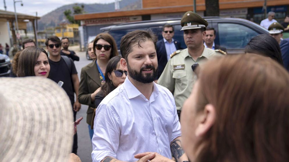 El presidente de Chile, Gabriel Boric, se pronunció hoy en Buenos Aires, evocando los problemas internos de otros países latinoamericanos, como Nicaragua, Perú y Venezuela. (foto de archivo)