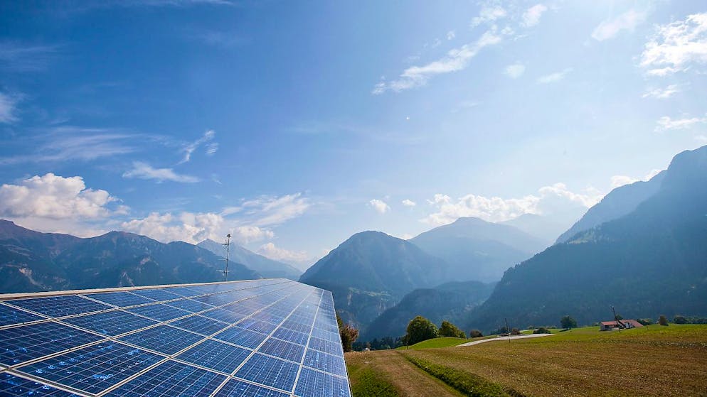 Georg Schwarz ist für einen massiven Ausbau von PV-Panels in den Bergen. (Archivbild)