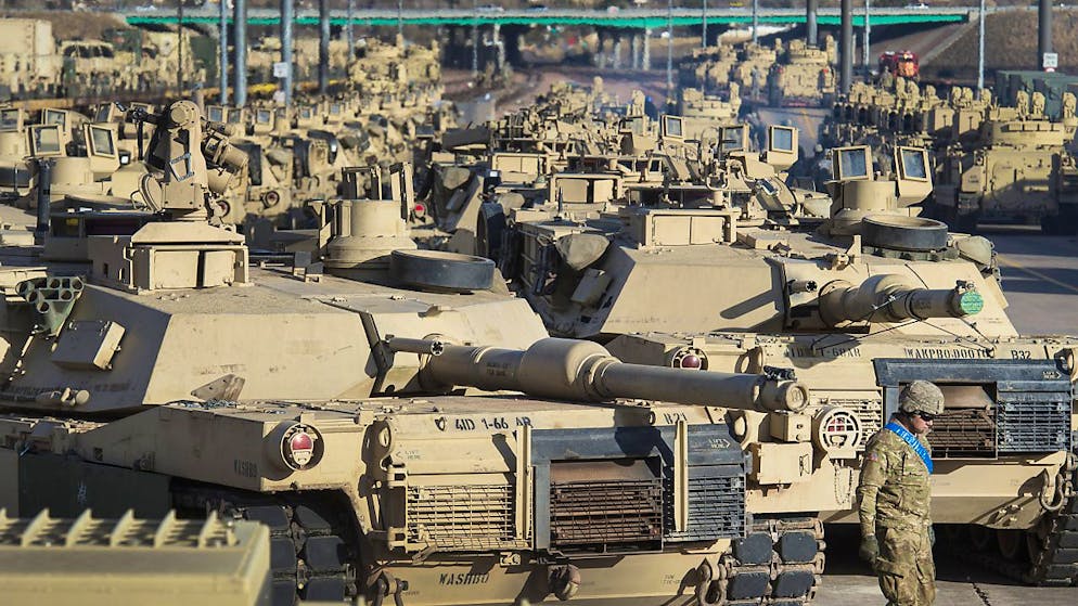 Les Etats-Unis vont livrer 31 chars Abrams à l'Ukraine, a annoncé mercredi un haut responsable américain. (archives)