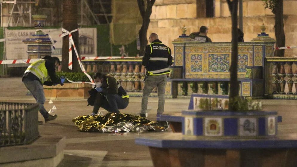 Des médias locaux, se basant sur des témoignages, indiquent que l'assaillant était armé d'une machette avec laquelle il a tué le sacristain.