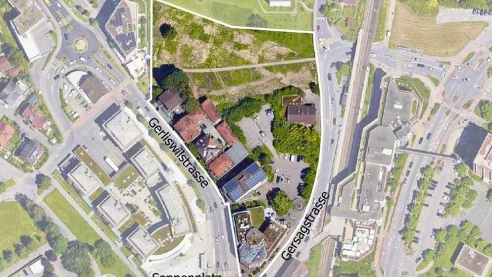 Überbaut werden soll das Areal zwischen Gerliswil- und Gersagstrasse.