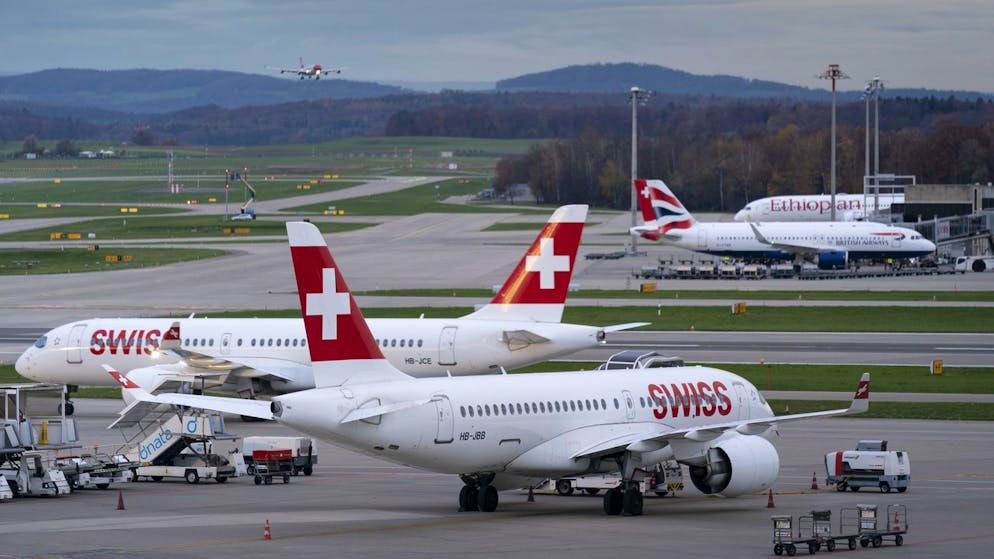 Swiss streicht viele Flüge