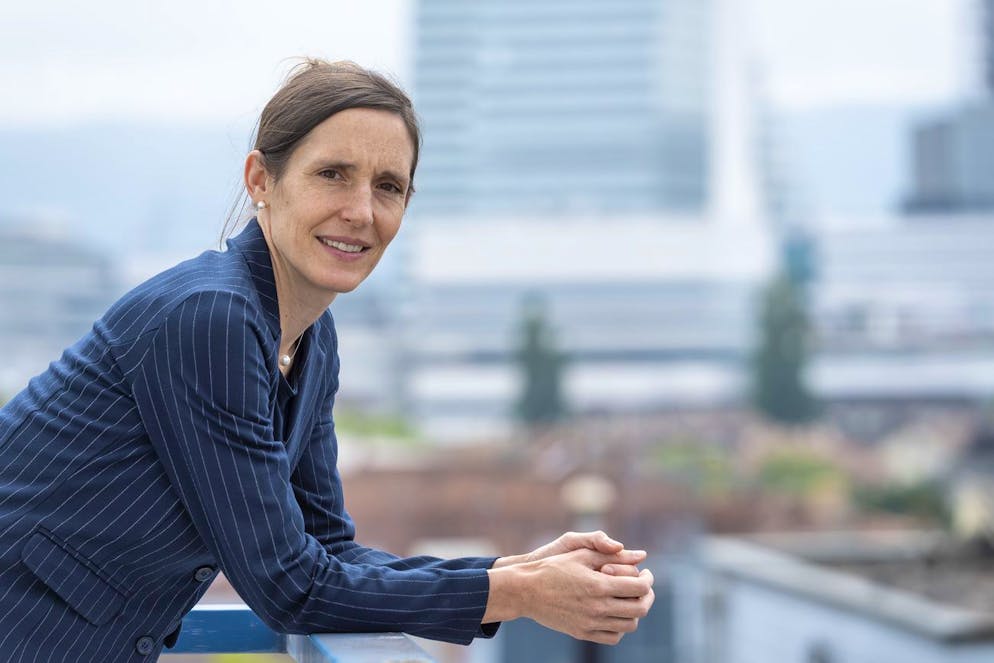 Mathematikerin und Biostatistikerin Tanja Stadler, Professorin am Department of Biosystems Science and Engineering ETH Zürich in Basel, am Dienstag, 31. August 2021. (Archivbild)